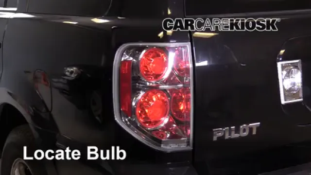 2008 Honda Pilot EX-L 3.5L V6 Éclairage Feux de position arrière (remplacer ampoule)